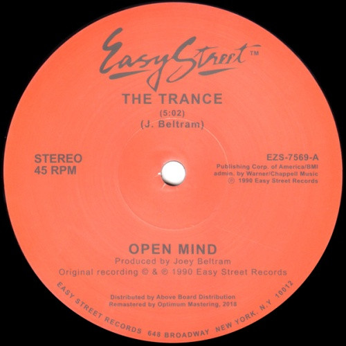 Open Mind - The Trance - 12" Vinyl