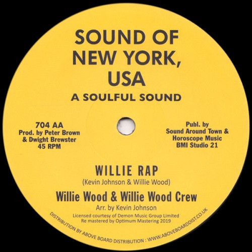 Johnson Products / Willie Wood Crew - Johnson Jumpin' / Willie Rap - 12" Vinyl