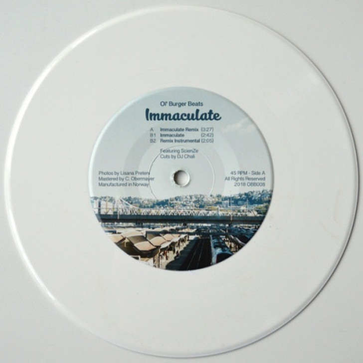 Ol' Burger Beats - Immaculate Remix - 7" Colored Vinyl