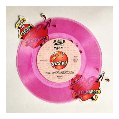 Los Guapos Sensibilies - Bigoton / Decimas Del Desamor - 7" Vinyl