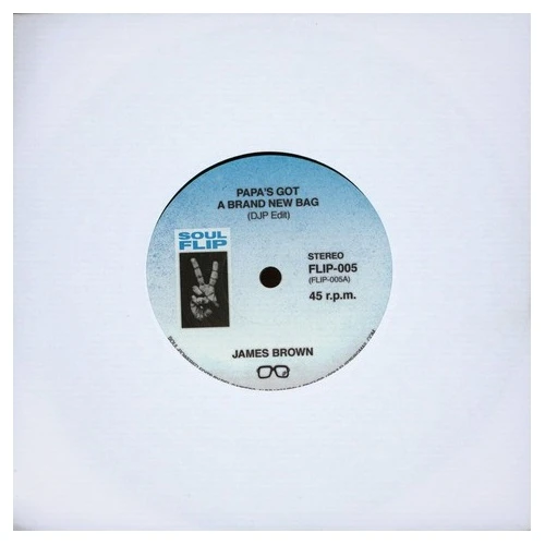James Brown / Eddie Floyd - Papa's Got A Brand New Bag / Knock On Wood (DJP Edits) - 7" Vinyl