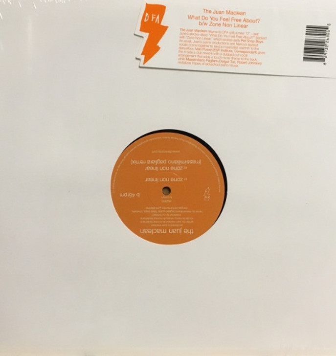 The Juan MacLean - What Do You Feel Free About? - 12" Vinyl