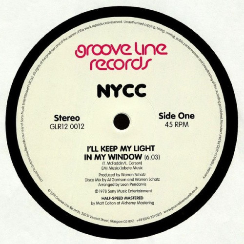 The New York Community Choir (NYCC) - I'll Keep My Light In My Window - 12" Vinyl