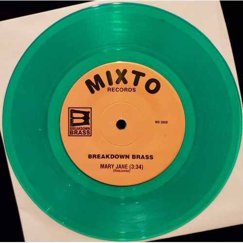 Breakdown Brass - Mary Jane / The Horseman - 7" Colored Vinyl