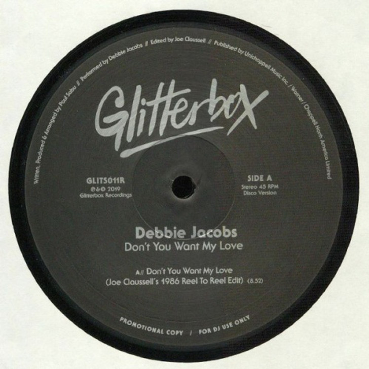 Debbie Jacobs - Don’t You Want My Love (Remixes) - 12" Vinyl