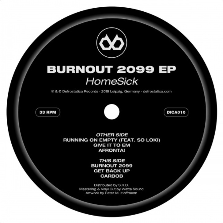 Homesick - Burnout 2099 Ep - 12" Vinyl