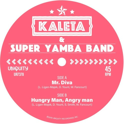 Kaleta & Super Yamba Band - Mr. Diva - 7" Vinyl