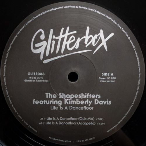 The Shapeshifters - Life Is A Dancefloor - 12" Vinyl