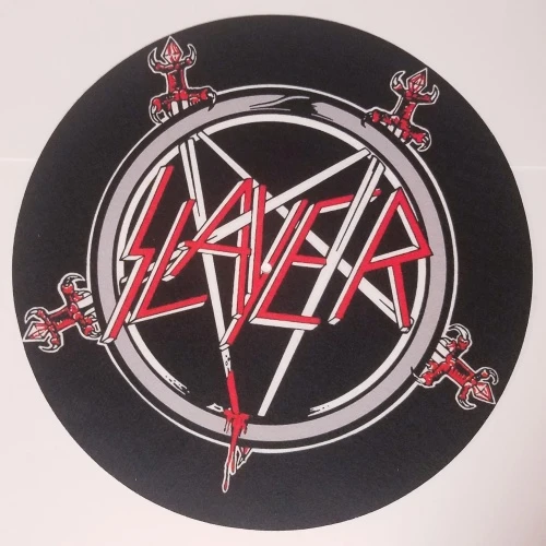 Slayer - Pentagram Logo - Single Slipmat