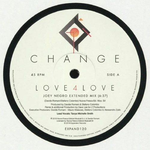 Change - Love 4 Love / Make Me (Go Crazy) - 12" Vinyl