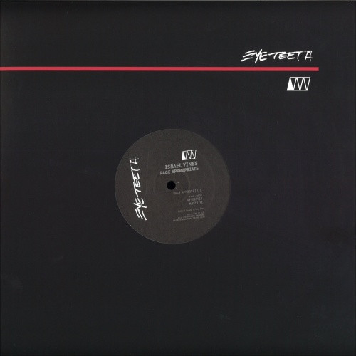 Israel Vines - Rage Appropriate Ep - 12" Vinyl