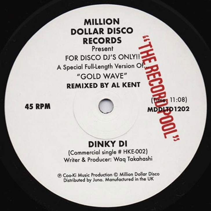 Dinky Di - Gold Wave (Remixed By Al Kent) - 12" Vinyl