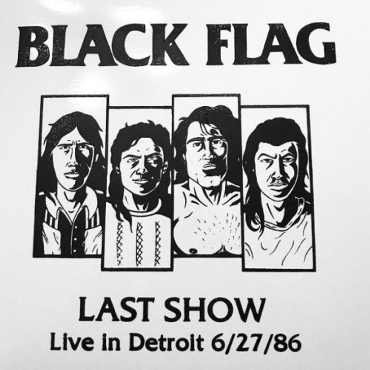 Black Flag - Last Show - Live In Detroit 6/27/1986 - LP Vinyl