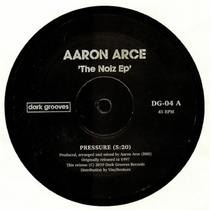 Aaron Arce - The Noize Ep - 12" Vinyl