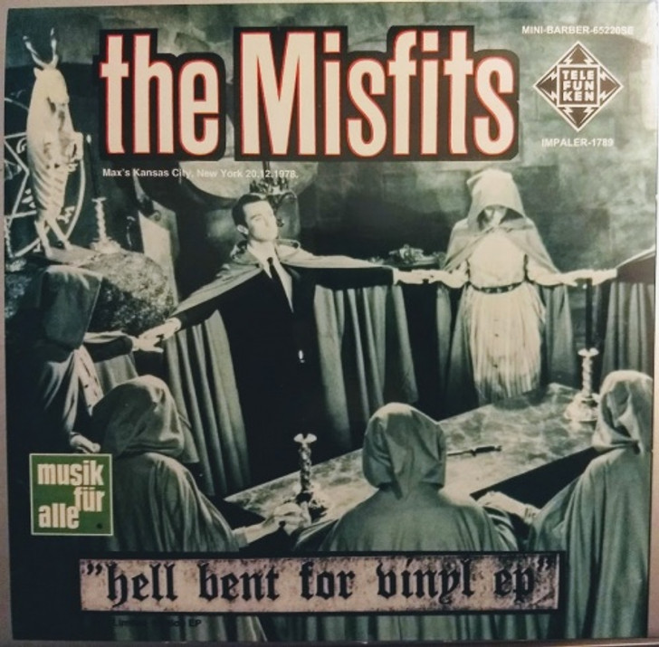 Misfits - Hell Bent For Vinyl - 7" Vinyl