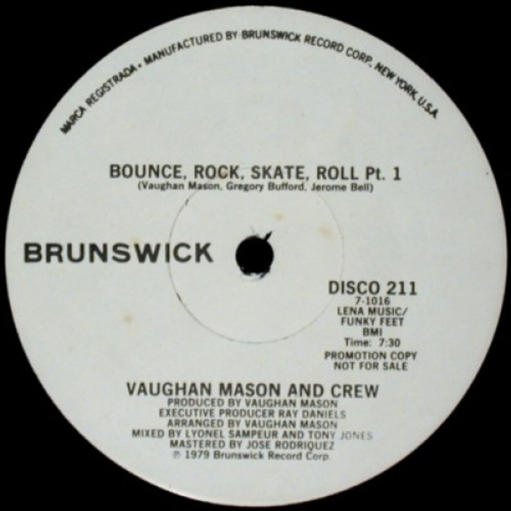 Vaughan Mason - Bounce, Rock, Skate, Roll - 12" Vinyl