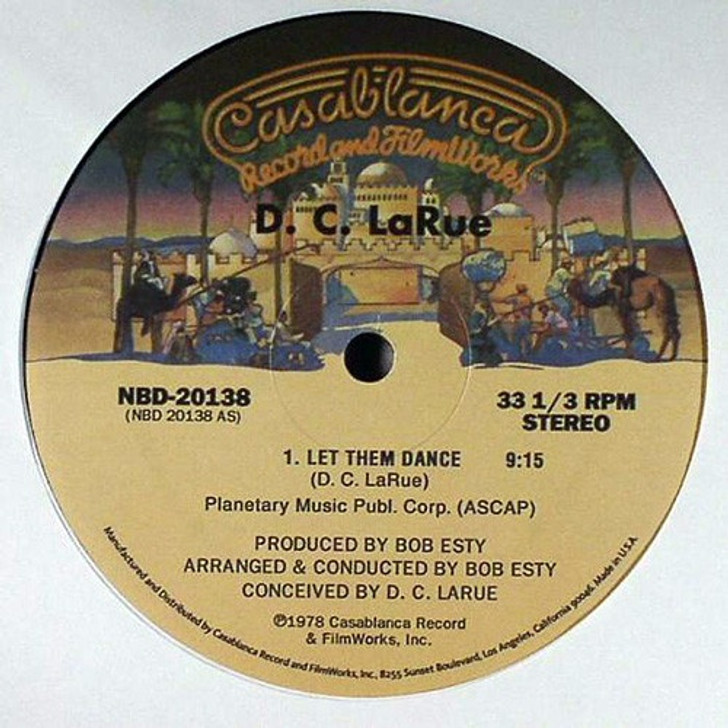 D.C. LaRue / Dennis Parker - Let Them Dance / Like An Eagle - 12" Vinyl