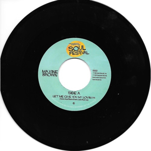 Maxine Brown - Let Me Give You My Lovin - 7" Vinyl