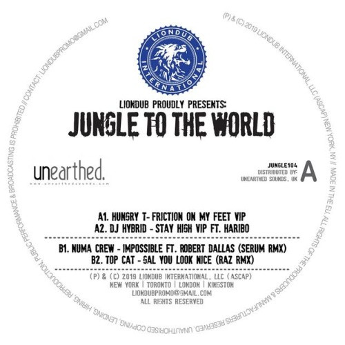 Various Artists - Jungle To The World 4 - 12" Vinyl