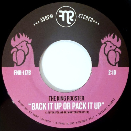 King Rooster - You Got Me Spinning - 7" Vinyl