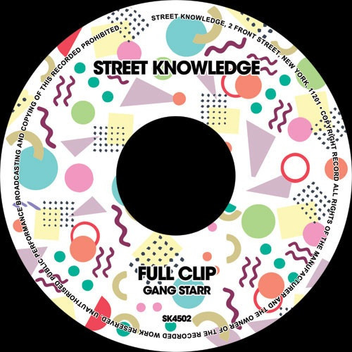 GANG STAR full clip レコード Gang Starr - Full Clip / DWYCK - 7
