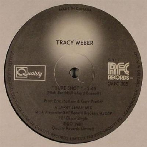 Tracy Weber - Sure Shot - 12" Vinyl