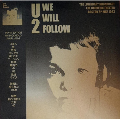 U2 - We Will Follow - LP Colored Vinyl