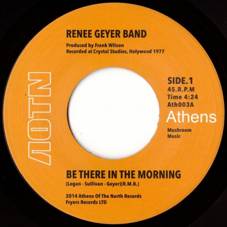 Renee Geyer Band - Be There In The Morning - 7" Vinyl