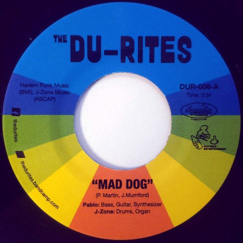 The Du-Rites - Mad Dog / Cheap Cologne - 7" Vinyl