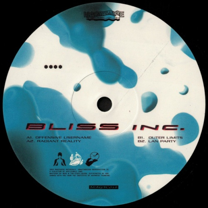 Bliss Inc. - Radiant Reality - 12" Vinyl