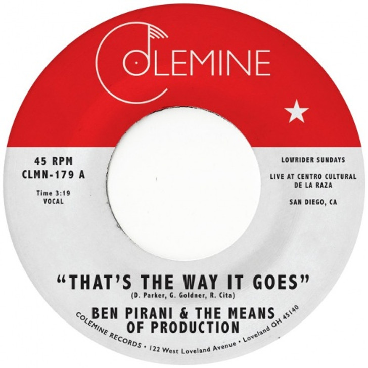 Ben Pirani - That's The Way It Goes - 7" Vinyl