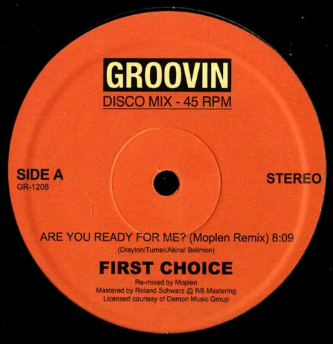 First Choice - Are You Ready For Me? (Moplen Remix) - 12" Vinyl