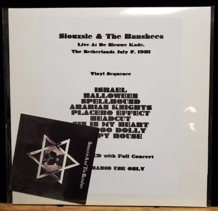 Siouxsie & The Banshees - Live At De Nieuwe Kade July 7, 1981 - LP Vinyl+CD