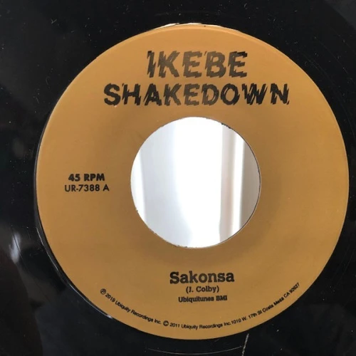 Ikebe Shakedown - Sakonsa / Green & Black - 7" Vinyl
