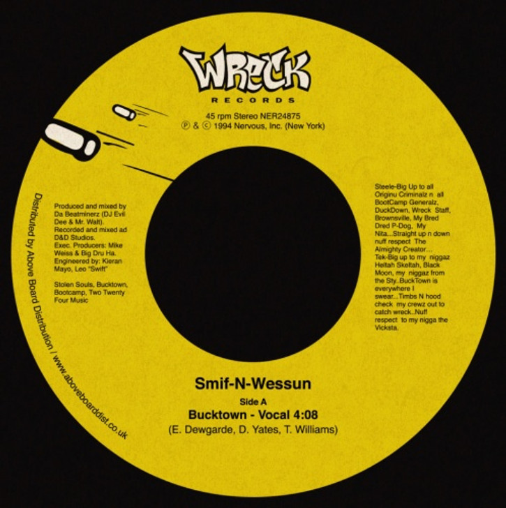 Smif-N-Wessun - Bucktown - 7" Vinyl