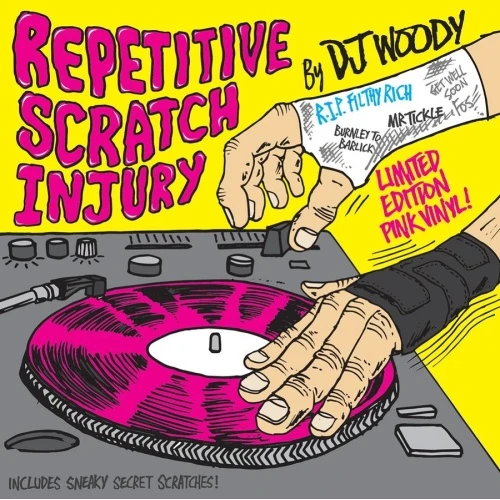DJ Woody - Repetitive Scratch Injury - 7" Colored Vinyl