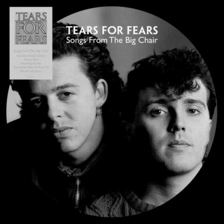 Tears For Fears Songs From The Big Chair Lp Picture Disc Vinyl Ear Candy Music 