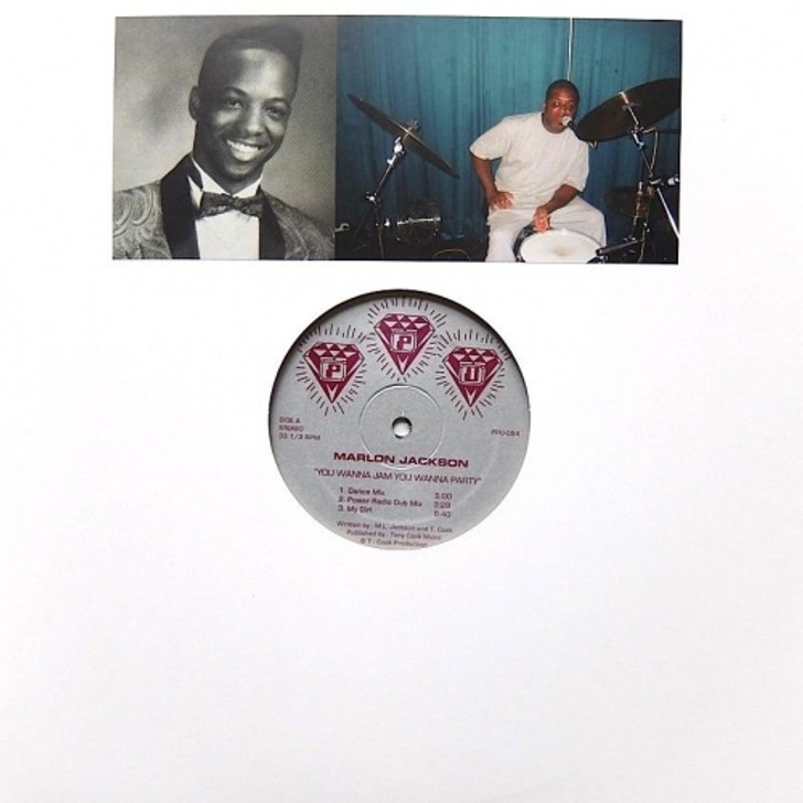 Marlon Jackson / Tony Cook - You Wanna Jam / I Ain't Going No Where - 12" Vinyl