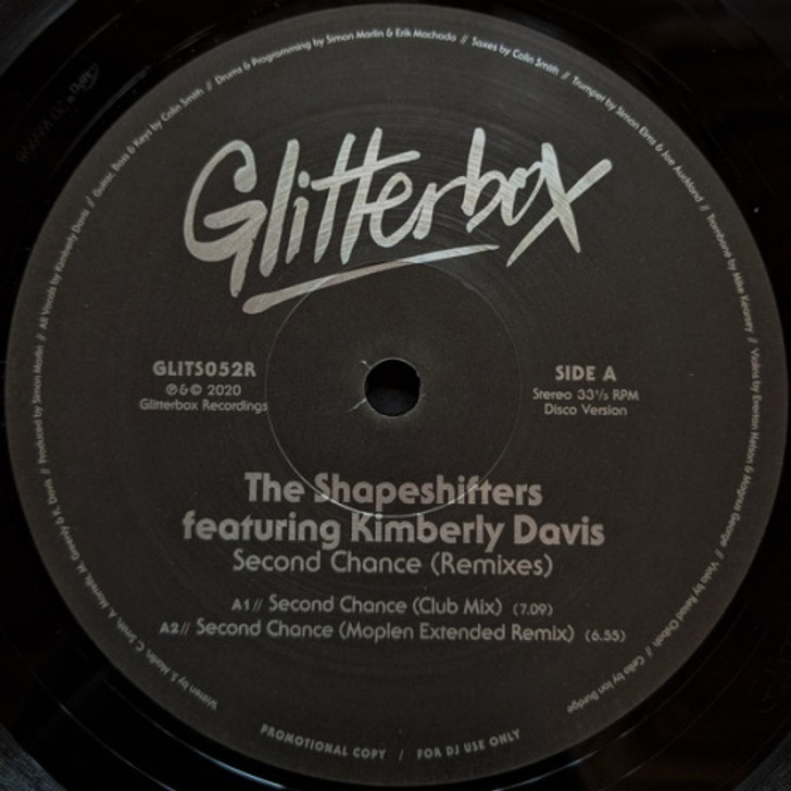 The Shapeshifters - Second Chance (Remixes) - 12" Vinyl