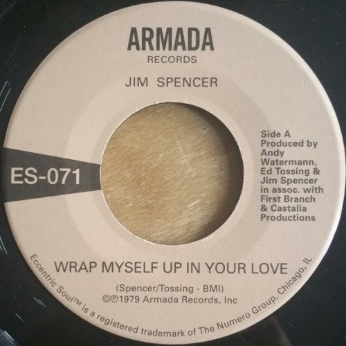 Jim Spencer / Angie Jaree - Wrap Myself In Your Love - 7" Vinyl
