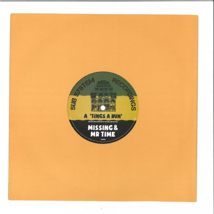 Missing & Mr. Time - Tings A Run / X Amount A Dub - 10" Vinyl