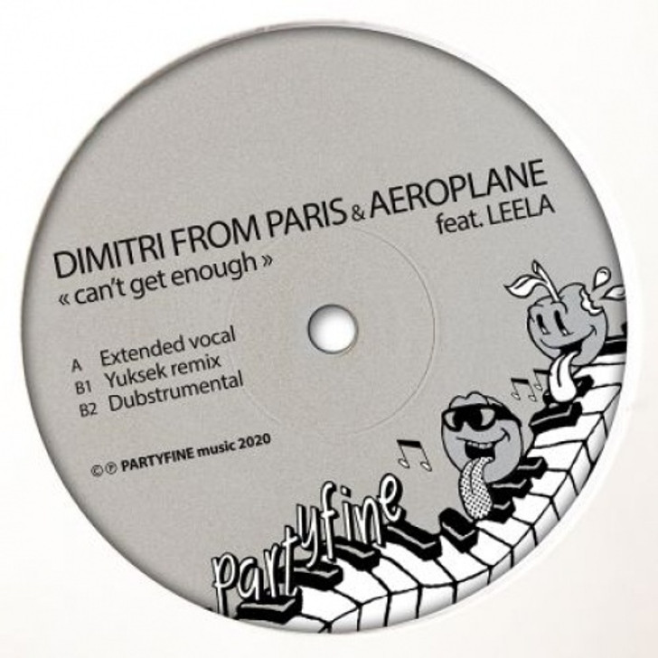 Dimitri From Paris & Aeroplane - Can't Get Enough - 12" Vinyl