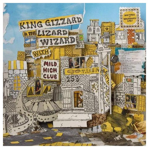 King Gizzard And The Lizard Wizard With Mild High Club - Sketches Of Brunswick East - LP Colored Vinyl