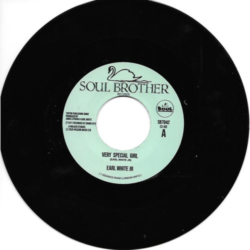 Earl White Jr - Very Special Girl / Never Fall In Love Again - 7" Vinyl