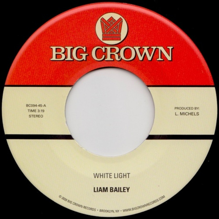 Liam Bailey - White Light / Cold & Clear - 7" Vinyl