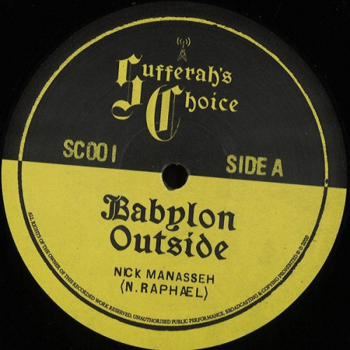 Nick Manasseh - Babylon Outside / Brexit Blues - 12" Vinyl
