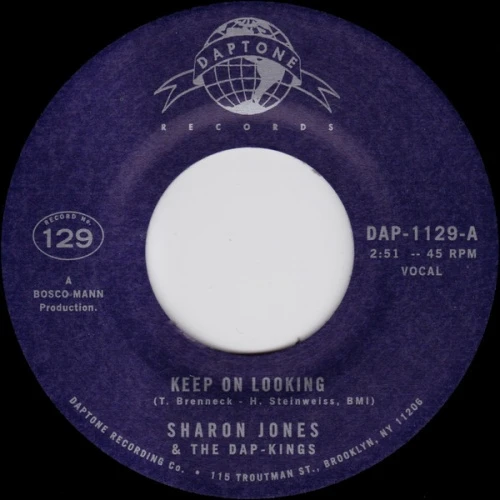 Sharon Jones & The Dap-Kings - Keep On Looking - 7" Vinyl