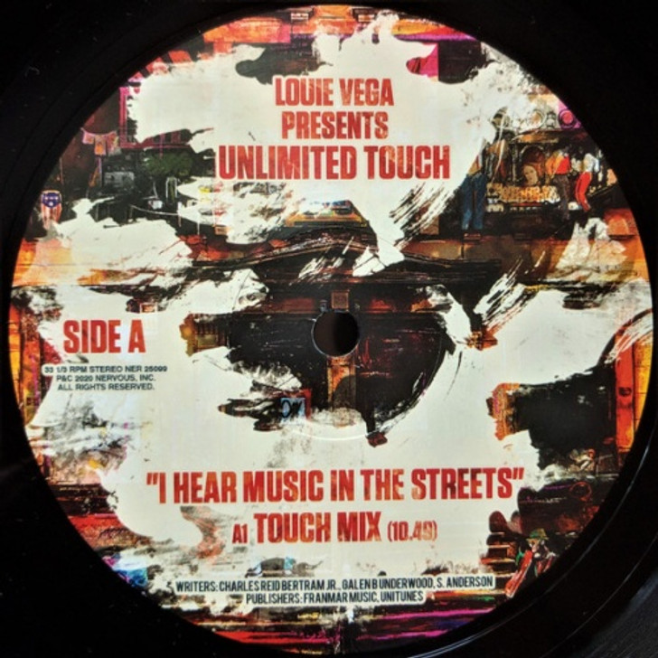 Louie Vega Presents Unlimited Touch - I Hear Music In The Streets - 12" Vinyl