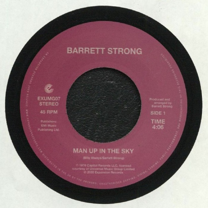 Barrett Strong - Man Up In The Sky - 7" Vinyl