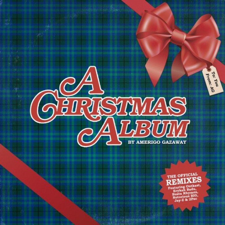 Amerigo Gazaway - A Christmas Album (Holiday Remixes) - LP Colored Vinyl